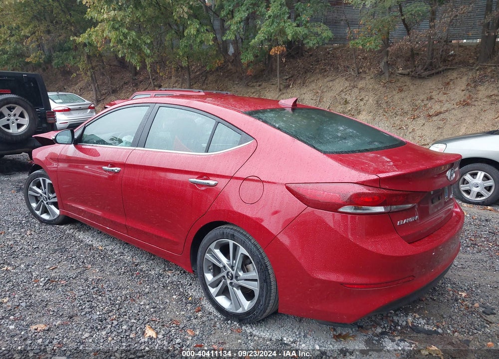2017 HYUNDAI ELANTRA LIMITED VIN: KMHD84LF2HU225327