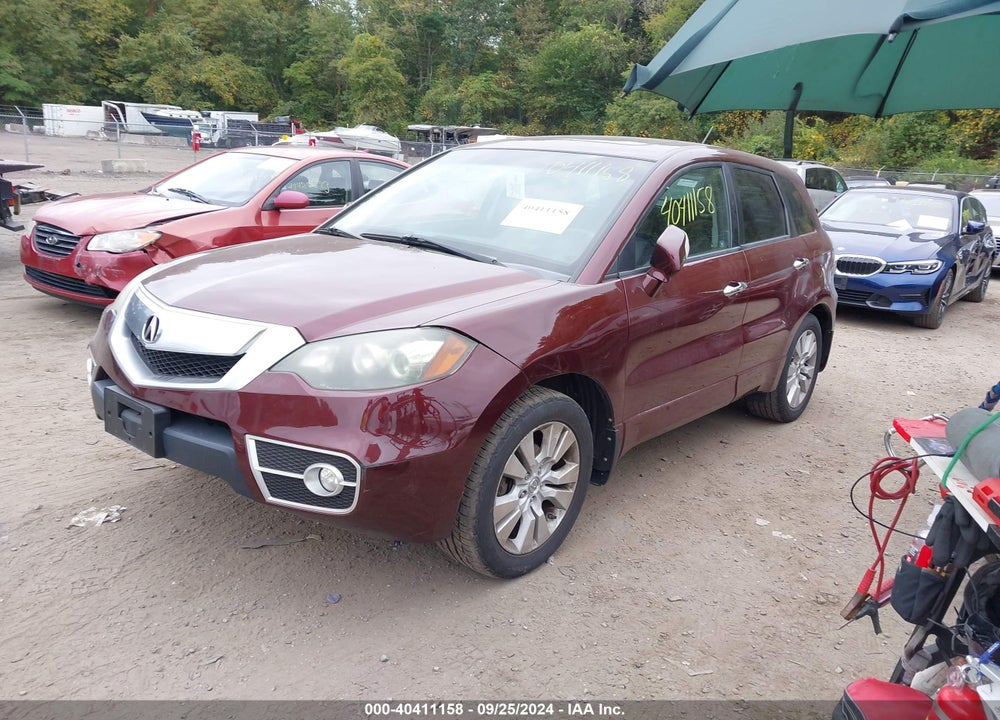 2010 ACURA RDX VIN: 5J8TB2H25AA001764