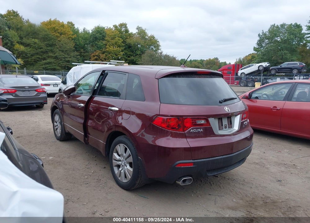 2010 ACURA RDX VIN: 5J8TB2H25AA001764