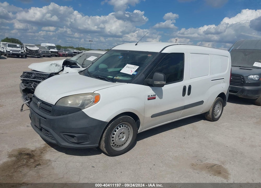 2017 RAM PROMASTER CITY TRADESMAN VIN: ZFBERFAB4H6D92090
