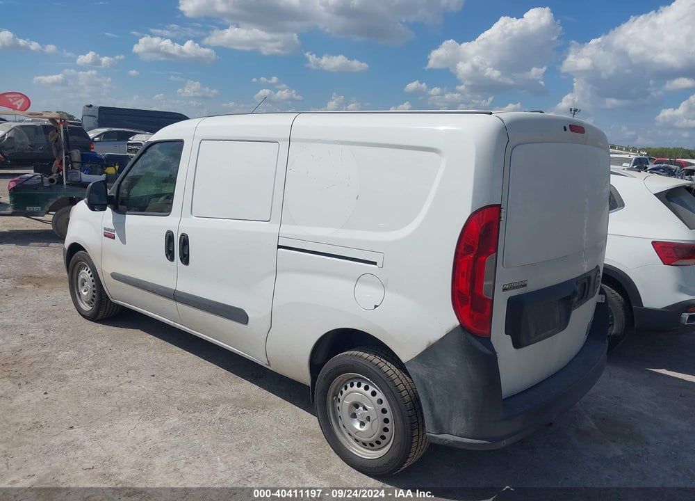 2017 RAM PROMASTER CITY TRADESMAN VIN: ZFBERFAB4H6D92090