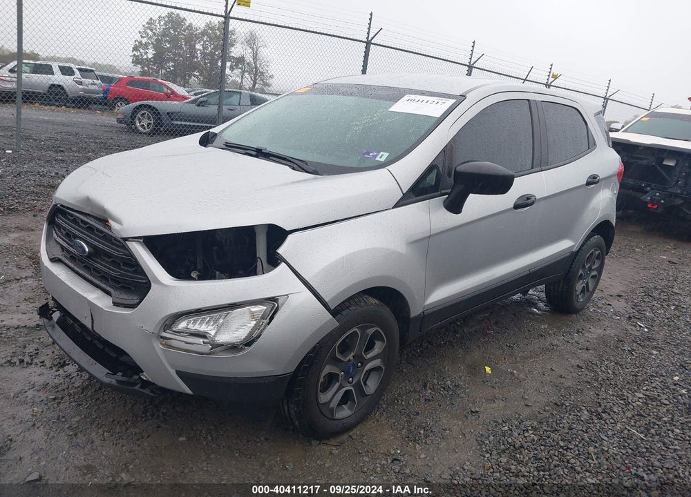 2019 FORD ECOSPORT S VIN: MAJ6S3FLXKC293078