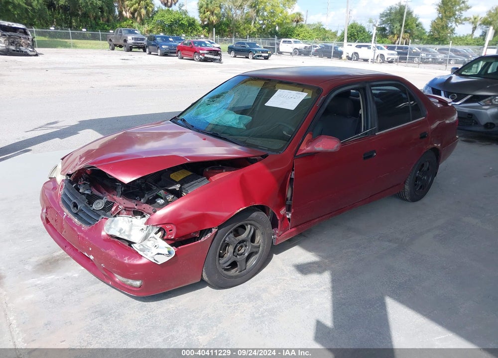 2002 TOYOTA COROLLA S VIN: 2T1BR12E92C563120