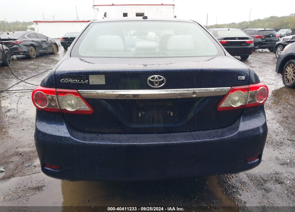 2011 TOYOTA COROLLA LE VIN: 2T1BU4EE9BC728787