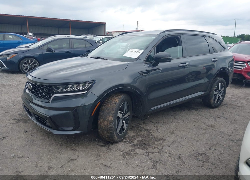 2021 KIA SORENTO EX VIN: 5XYRHDLF2MG060028