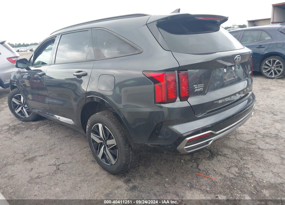 2021 KIA SORENTO EX VIN: 5XYRHDLF2MG060028