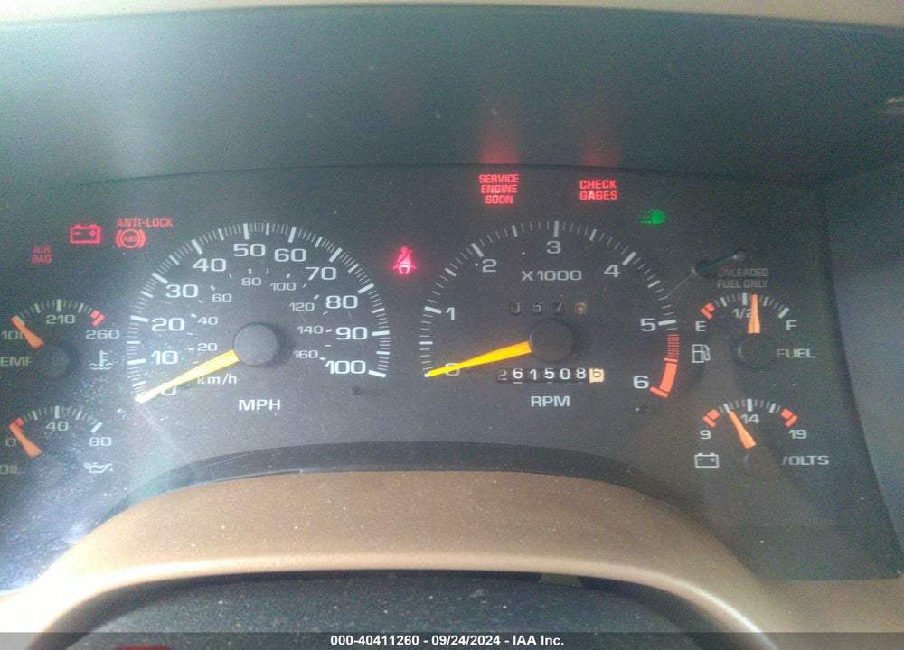 1997 GMC JIMMY SLS VIN: 1GKCS13W5V2525973