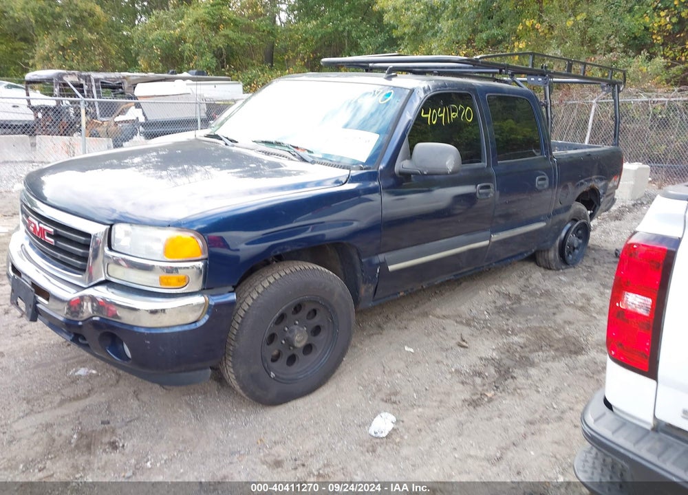 2006 GMC SIERRA 1500 SLE2 VIN: 2GTEK13T361136034