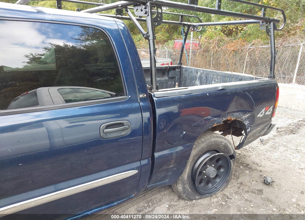 2006 GMC SIERRA 1500 SLE2 VIN: 2GTEK13T361136034