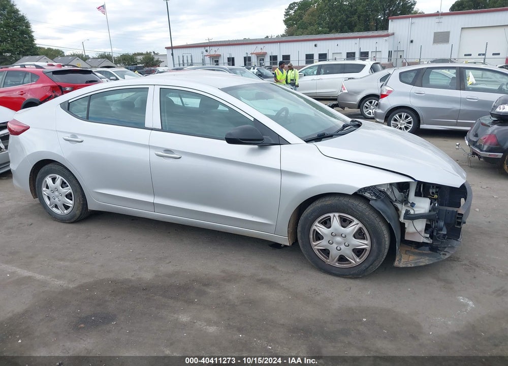 2017 HYUNDAI ELANTRA SE VIN: KMHD74LF5HU081257