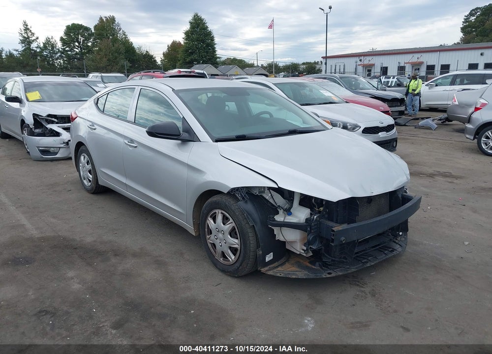 2017 HYUNDAI ELANTRA SE VIN: KMHD74LF5HU081257