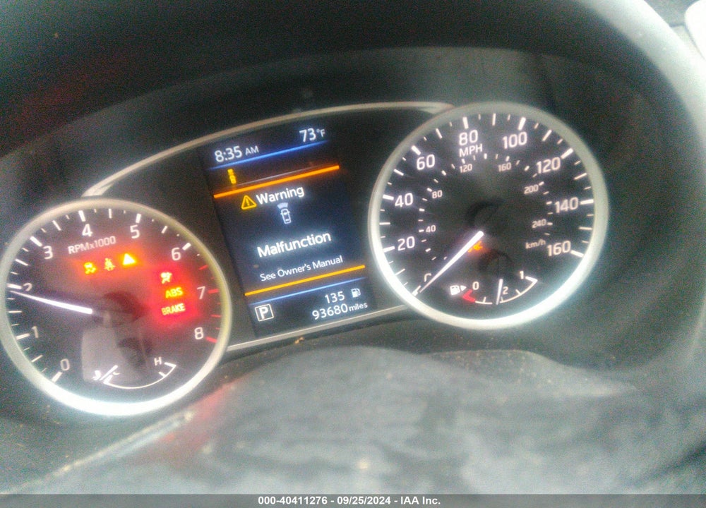 2019 NISSAN SENTRA SV VIN: 3N1AB7AP8KY440093