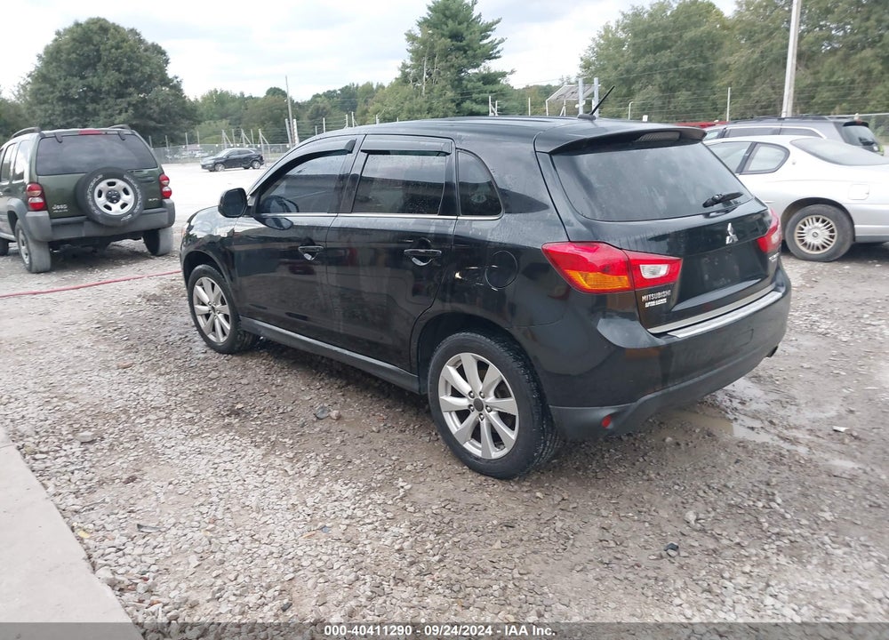 2014 MITSUBISHI OUTLANDER SPORT SE VIN: 4A4AP4AUXEE015987