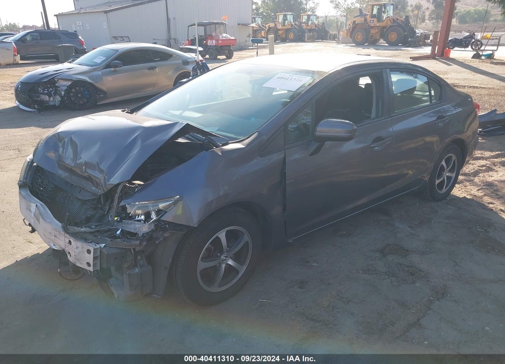 2015 HONDA CIVIC SE VIN: 19XFB2F73FE277293