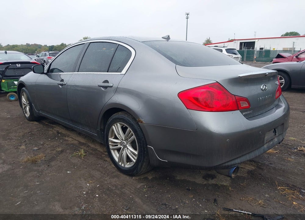 2010 INFINITI G37X VIN: JN1CV6AR1AM459517