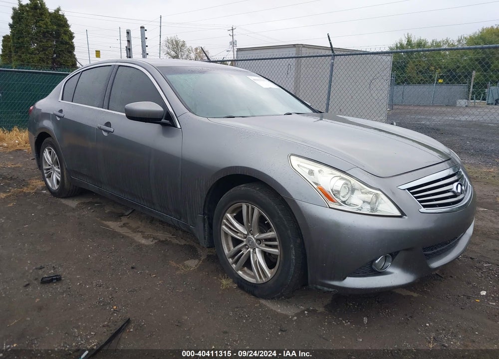 2010 INFINITI G37X VIN: JN1CV6AR1AM459517