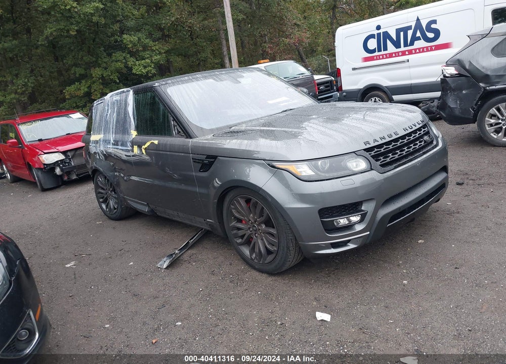 2016 LAND ROVER RANGE ROVER SPORT 3.0L V6 SUPERCHARGED HSE VIN: SALWS2PF8GA107028