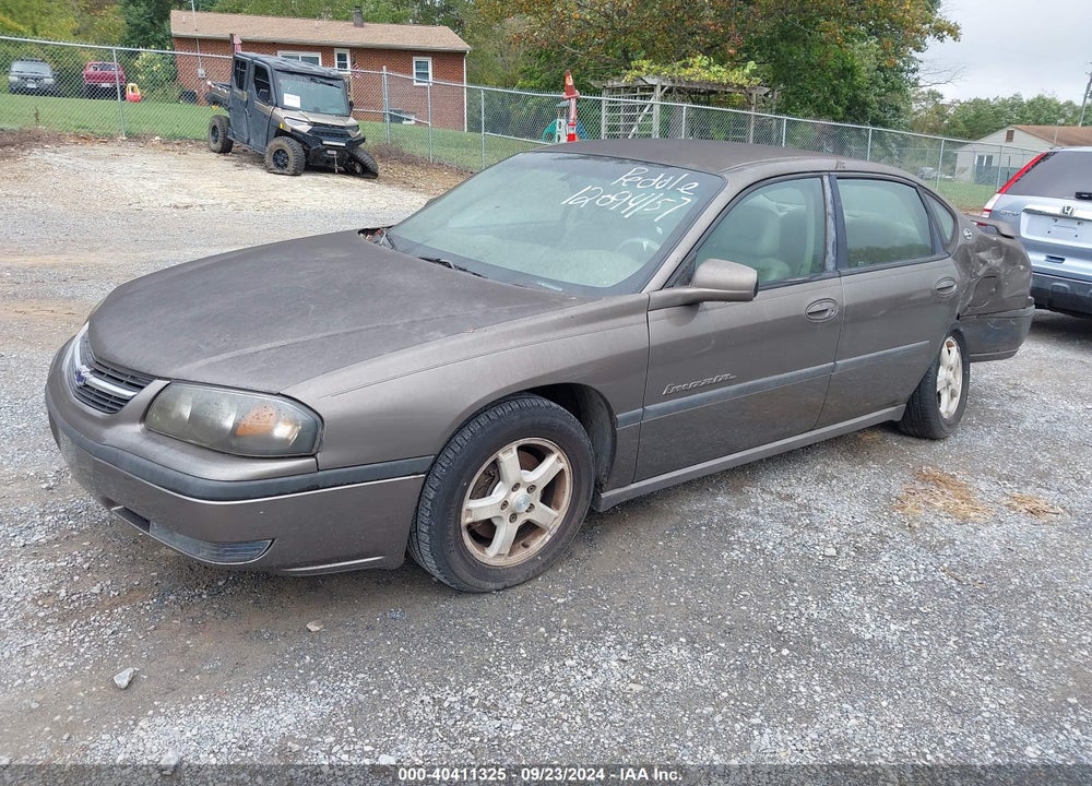 2003 CHEVROLET IMPALA LS VIN: 2G1WH52K139296356