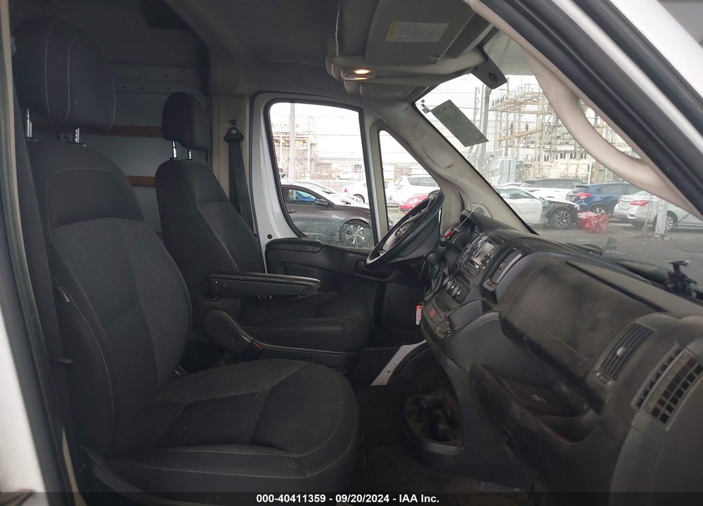 2018 RAM PROMASTER 2500 HIGH ROOF 159 WB VIN: 3C6TRVDG9JE111086