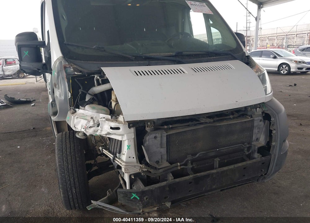 2018 RAM PROMASTER 2500 HIGH ROOF 159 WB VIN: 3C6TRVDG9JE111086