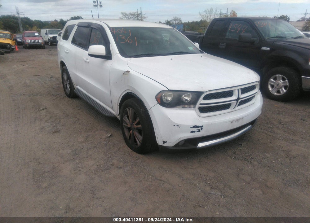2013 DODGE DURANGO SXT VIN: 1C4RDJAG4DC660981