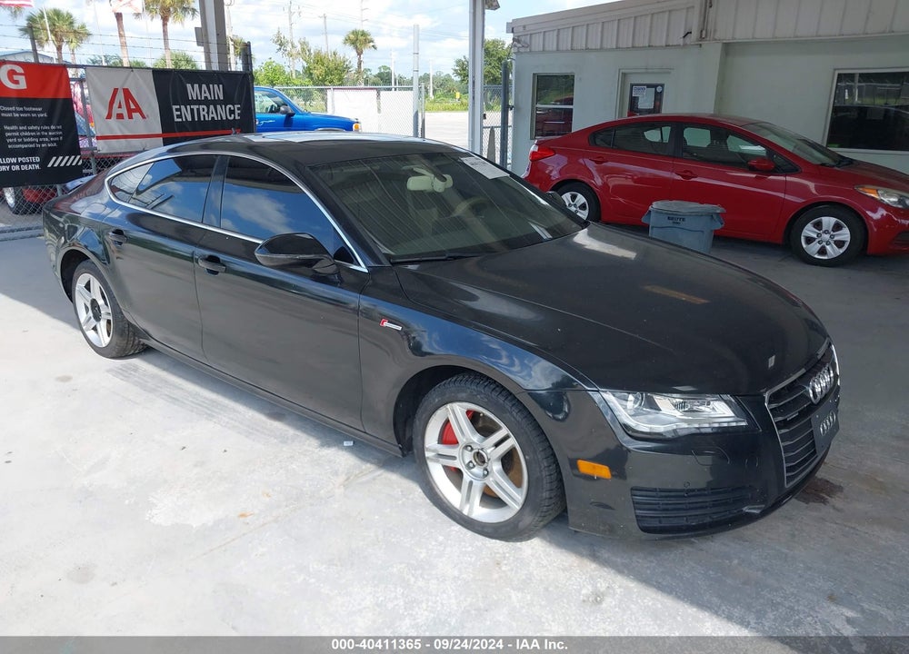 2012 AUDI A7 PREMIUM VIN: WAUYGAFC3CN117386