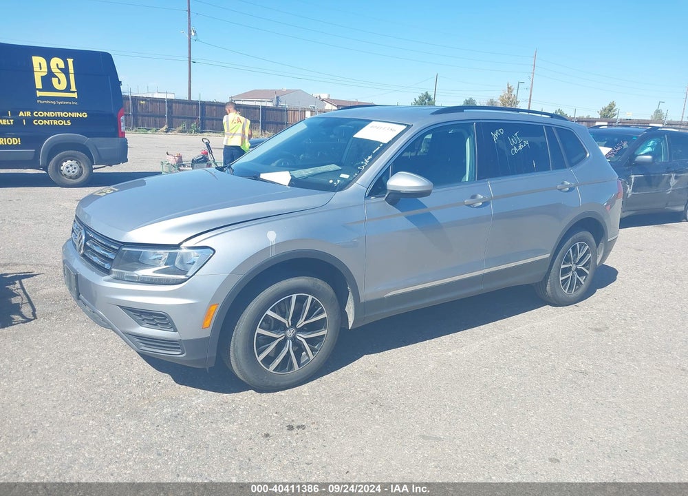 2021 VOLKSWAGEN TIGUAN 2.0T SE/2.0T SE R-LINE BLACK/2.0T SEL VIN: 3VV2B7AX1MM031429