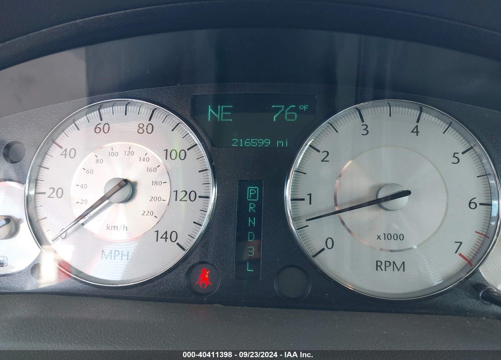 2009 CHRYSLER 300 LIMITED VIN: 2C3KA33VX9H557476