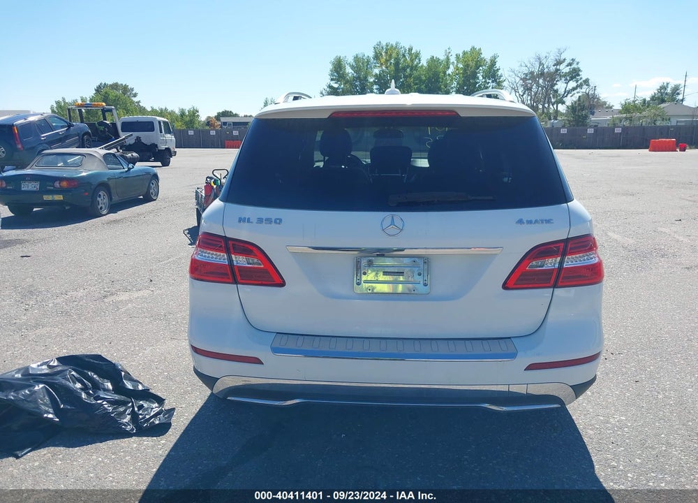 2014 MERCEDES-BENZ ML 350 4MATIC VIN: 4JGDA5HB9EA407880