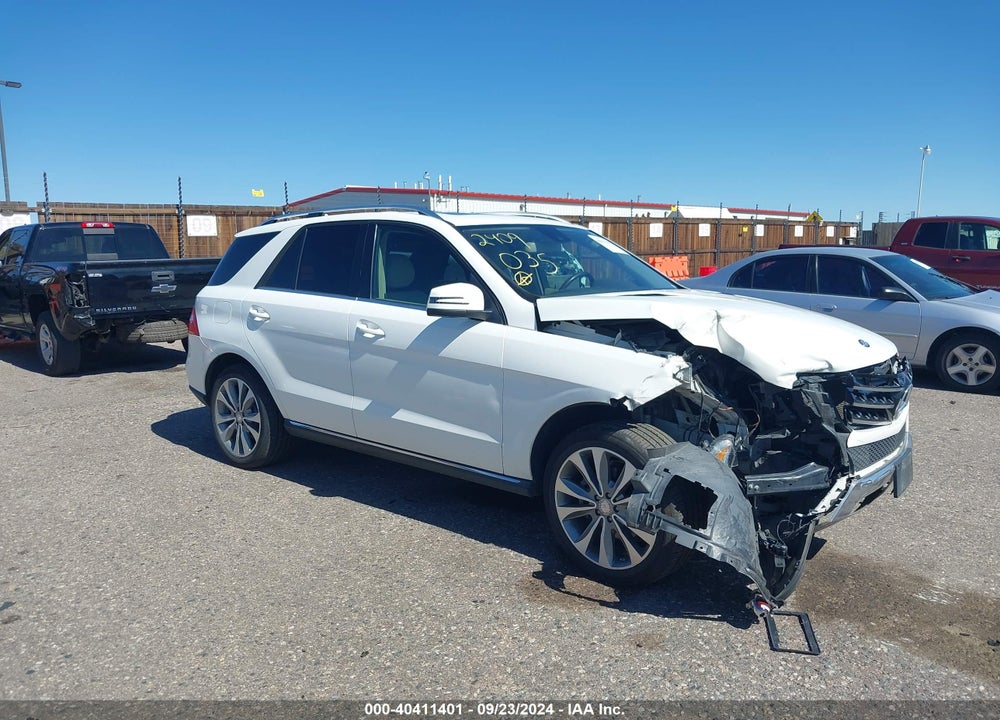 2014 MERCEDES-BENZ ML 350 4MATIC VIN: 4JGDA5HB9EA407880