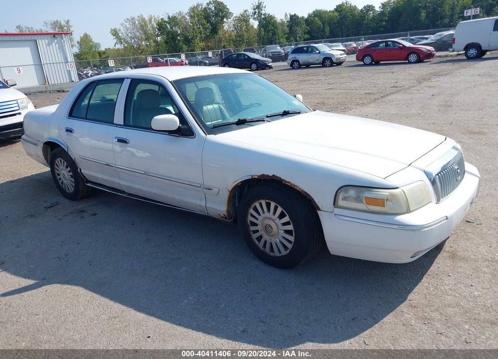 2008 MERCURY GRAND MARQUIS LS VIN: 2MEFM75V28X626799