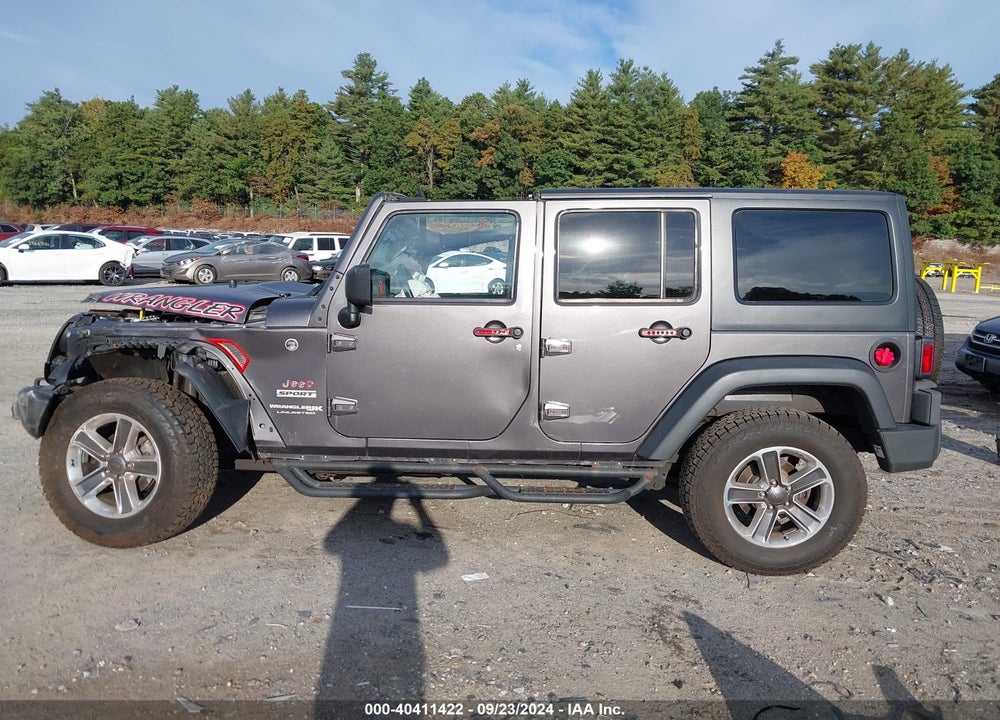 2018 JEEP WRANGLER JK UNLIMITED SPORT S 4X4 VIN: 1C4HJWDG0JL929762