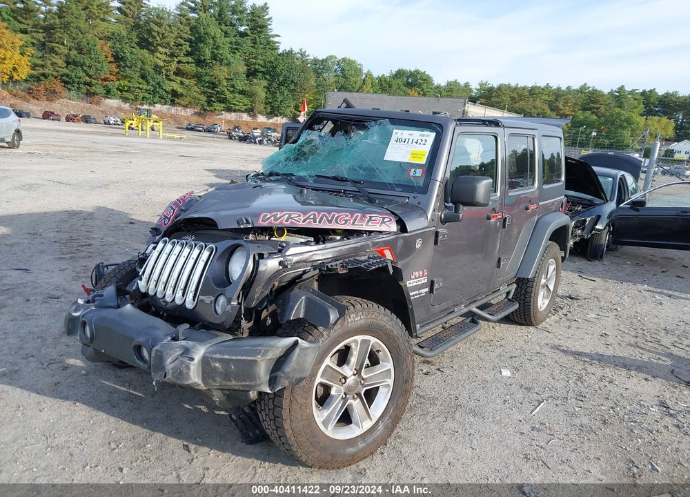 2018 JEEP WRANGLER JK UNLIMITED SPORT S 4X4 VIN: 1C4HJWDG0JL929762