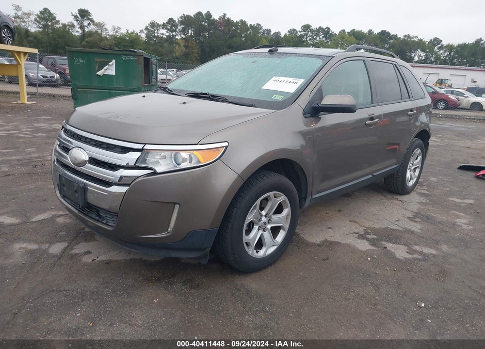 2013 FORD EDGE SEL VIN: 2FMDK3JC0DBE06432