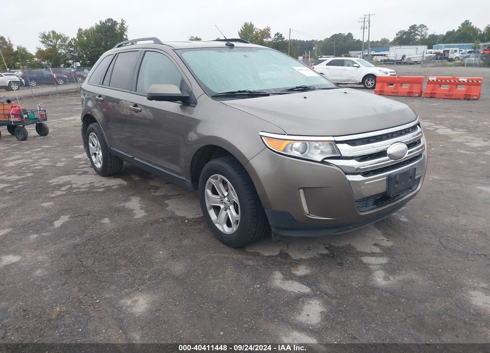 2013 FORD EDGE SEL VIN: 2FMDK3JC0DBE06432
