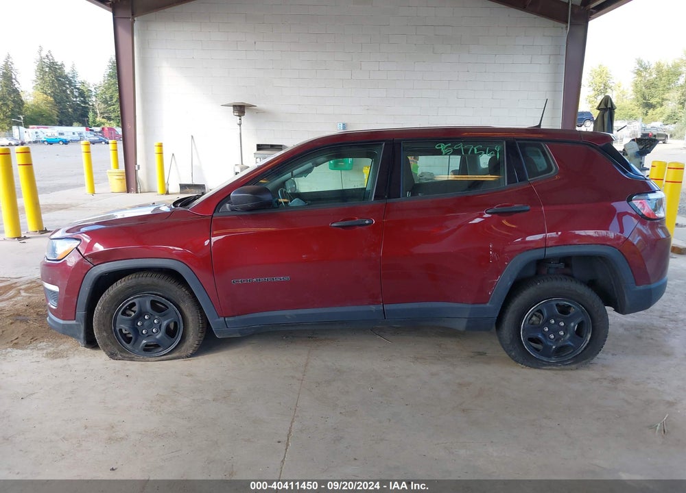 2021 JEEP COMPASS SPORT 4X4 VIN: 3C4NJDAB8MT502872