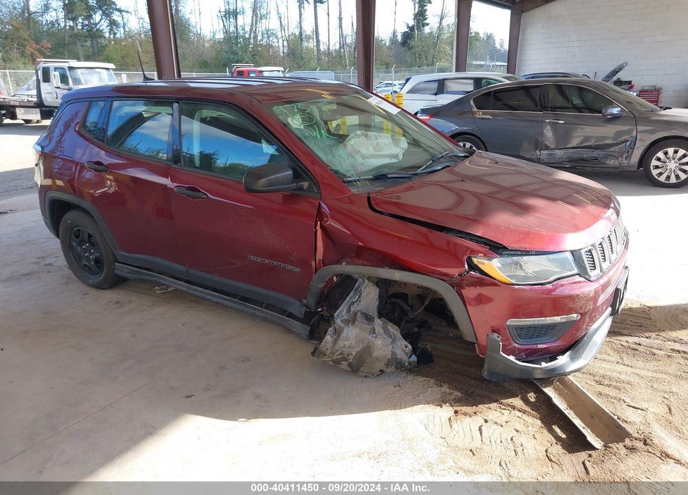 2021 JEEP COMPASS SPORT 4X4 VIN: 3C4NJDAB8MT502872