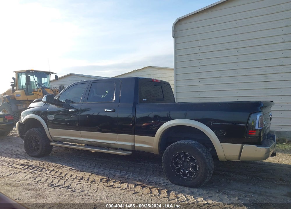 2013 RAM 2500 LAIE LONGHORN VIN: 3C6UR5PL0DG526044