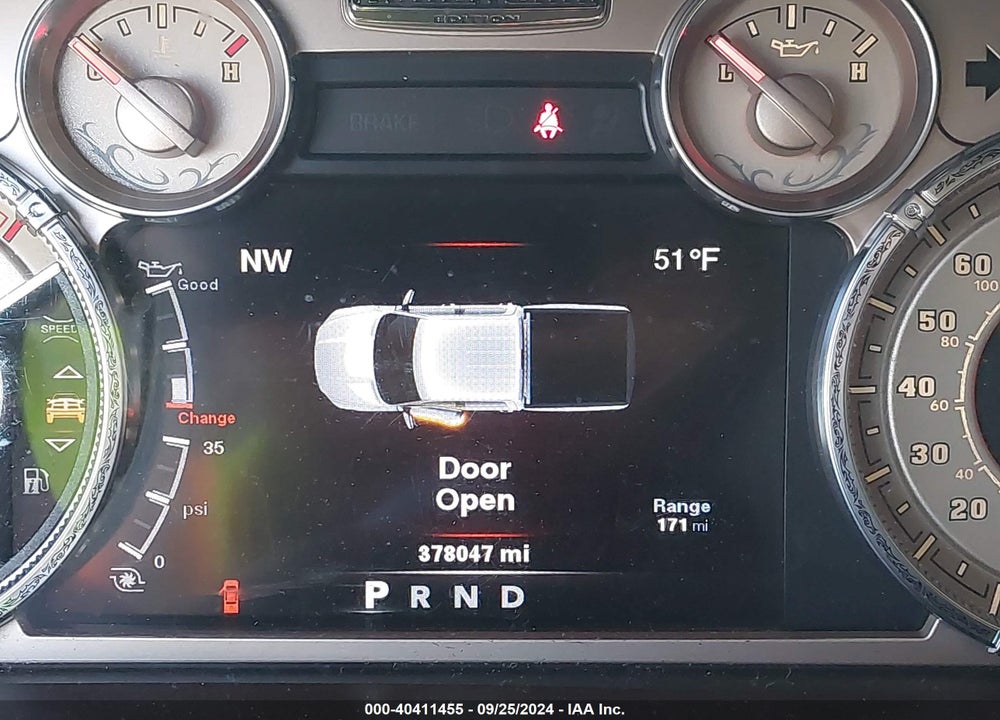 2013 RAM 2500 LAIE LONGHORN VIN: 3C6UR5PL0DG526044