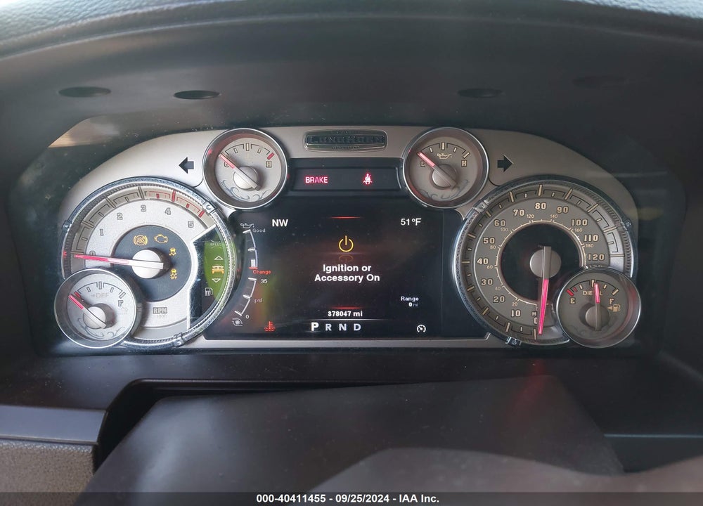 2013 RAM 2500 LAIE LONGHORN VIN: 3C6UR5PL0DG526044