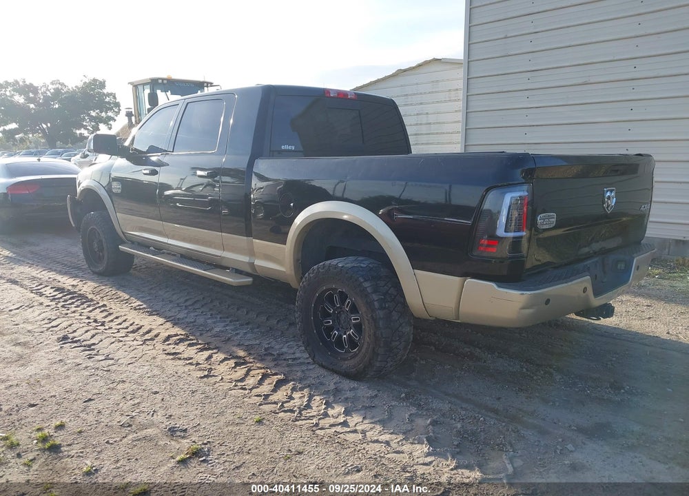 2013 RAM 2500 LAIE LONGHORN VIN: 3C6UR5PL0DG526044