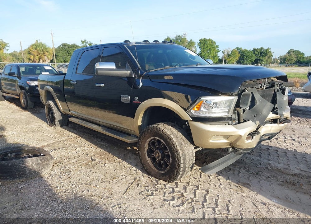 2013 RAM 2500 LAIE LONGHORN VIN: 3C6UR5PL0DG526044