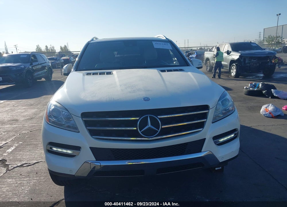 2012 MERCEDES-BENZ ML 350 4MATIC VIN: 4JGDA5HB9CA040122