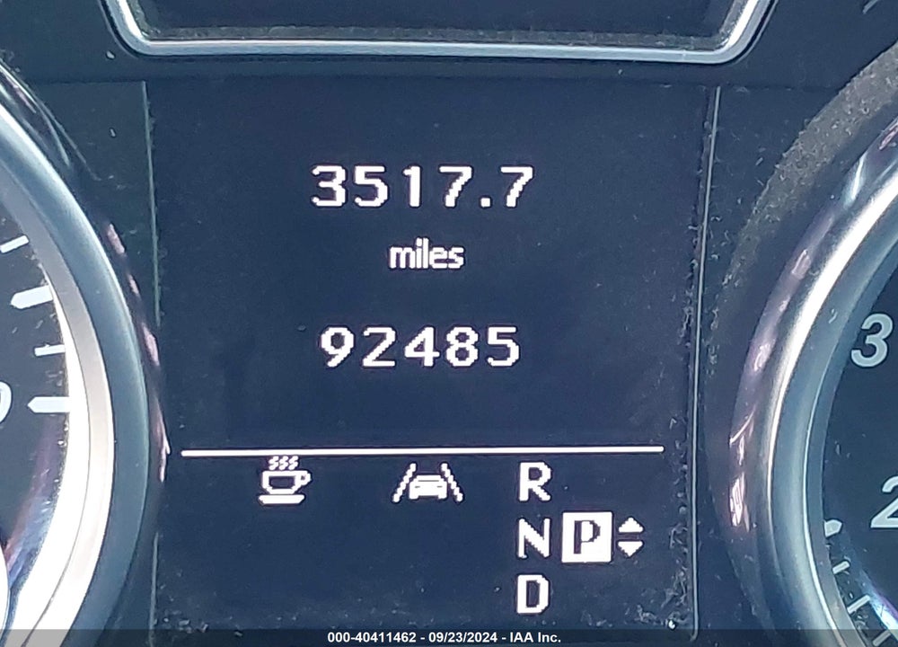 2012 MERCEDES-BENZ ML 350 4MATIC VIN: 4JGDA5HB9CA040122