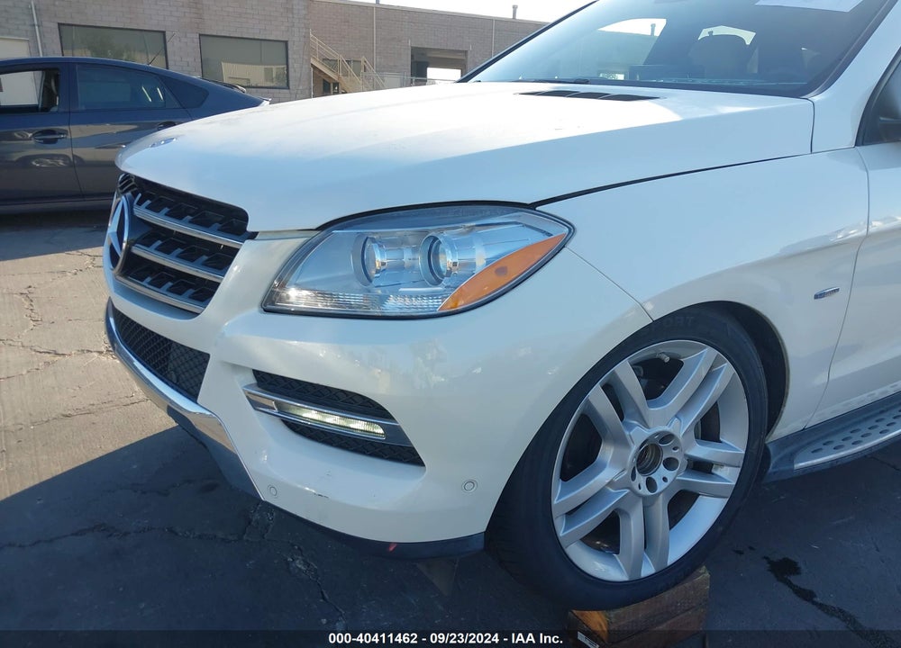 2012 MERCEDES-BENZ ML 350 4MATIC VIN: 4JGDA5HB9CA040122