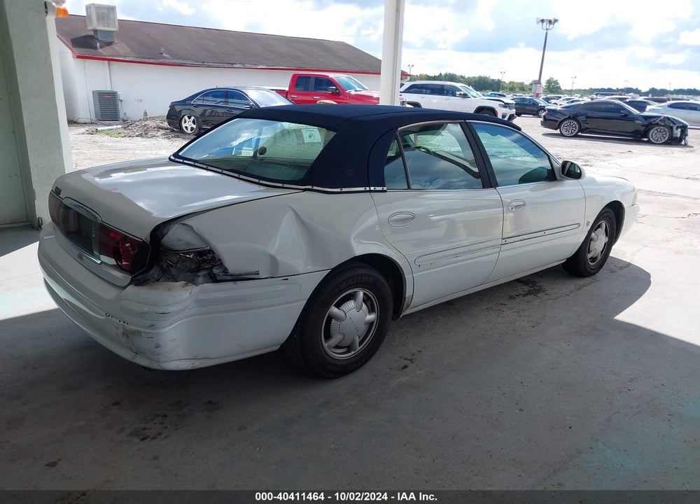 2000 BUICK LESABRE CUSTOM VIN: 1G4HP54K6Y4121011