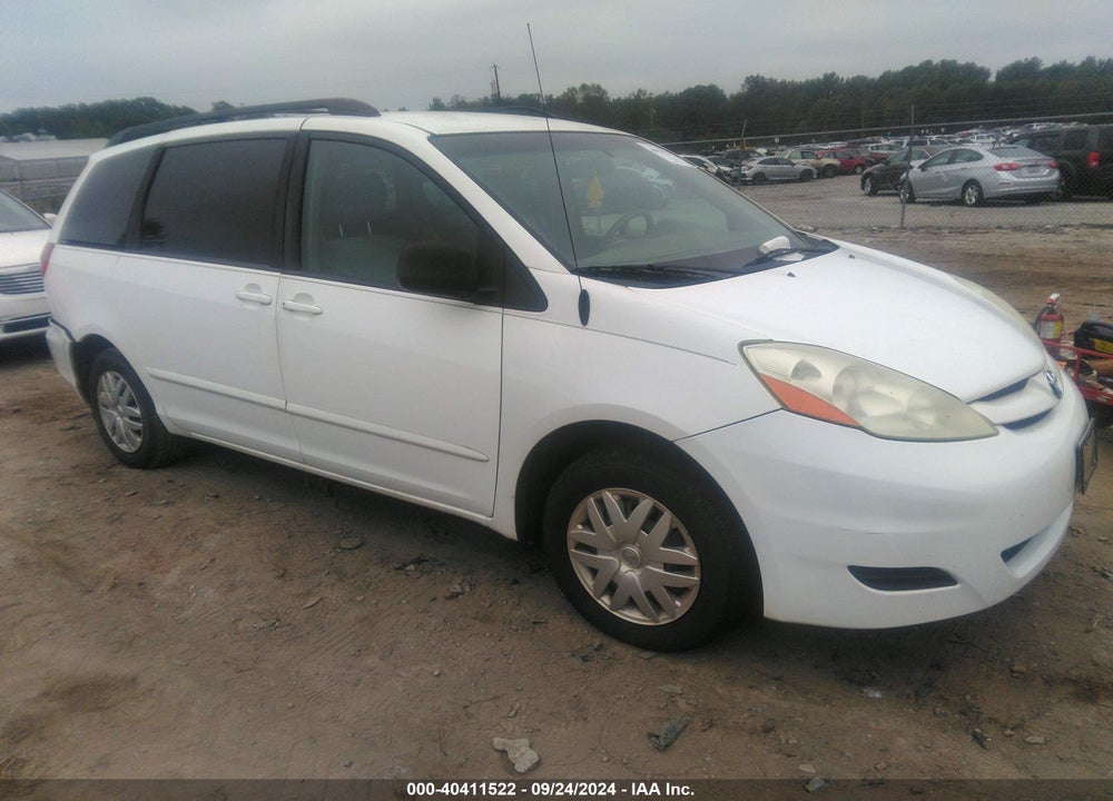 2008 TOYOTA SIENNA LE VIN: 5TDZK23C48S167991