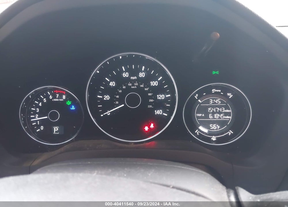 2017 HONDA HR-V EX-L VIN: 3CZRU6H72HM725893