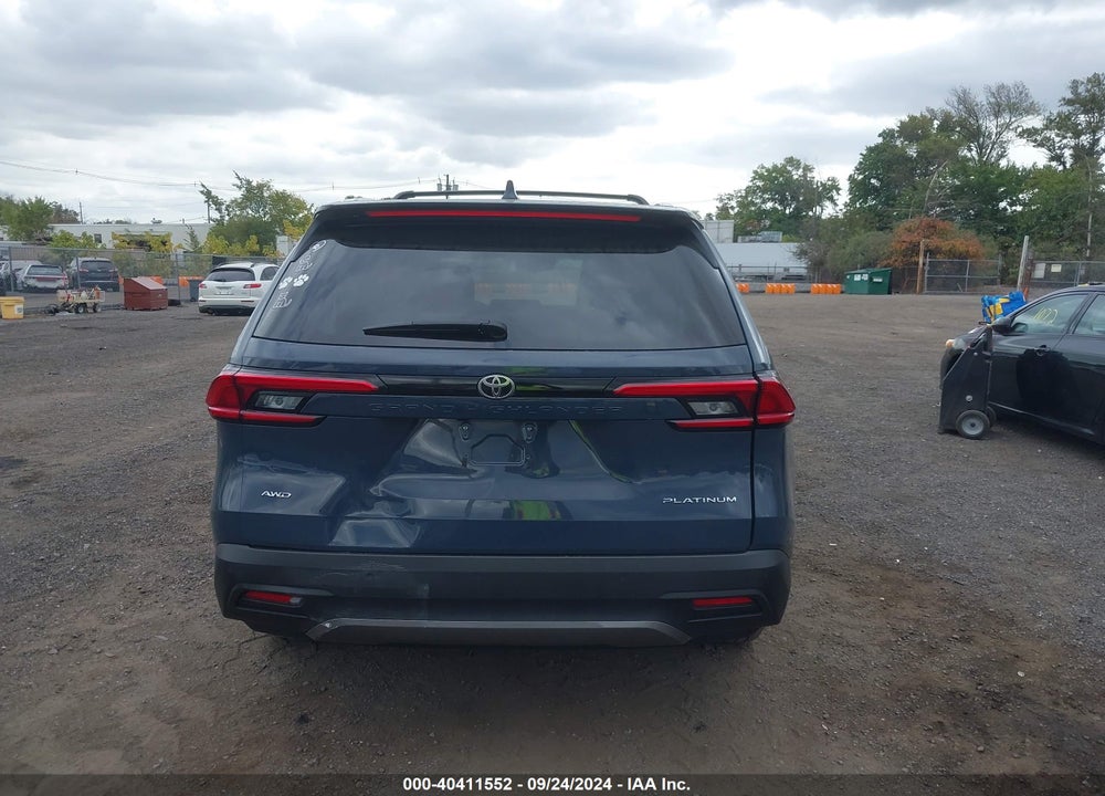 2024 TOYOTA GRAND HIGHLANDER PLATINUM VIN: 5TDAAAB57RS004072