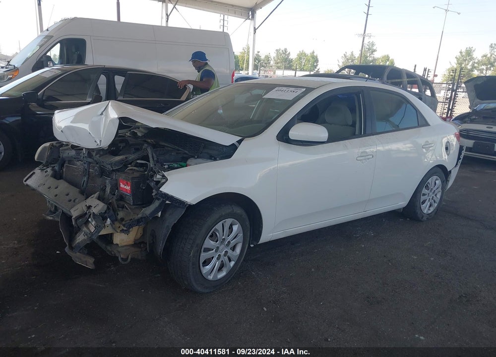 2013 KIA FORTE LX VIN: KNAFT4A2XD5666068